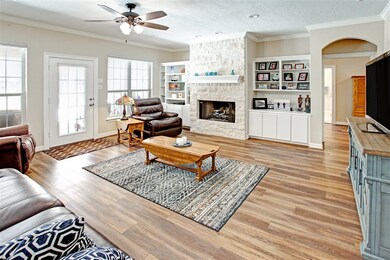 New flooring and new paint!  And check out all of the natural lighting!