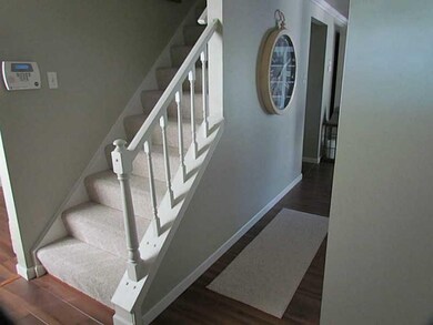 Entry/Foyer. Neutral colors throughout the house.