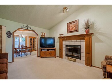 Living Room. Living room opens to formal dining ro