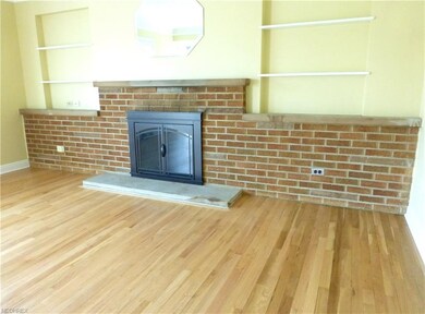 Fireplace in the living room.  There is also one o
