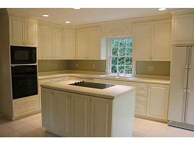 Kitchen. The bright eat in kitchen offers abundant