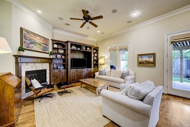 Den/Family Room with backyard/patio access.