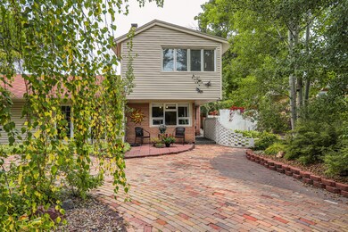 Elegant driveway
