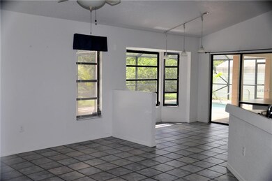 Family room looking towards dinette and lanai.  Wh