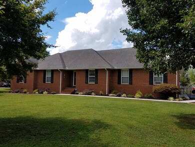 Surrounded by nice shade trees.