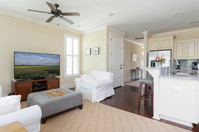 Kitchen Open to Living Room
