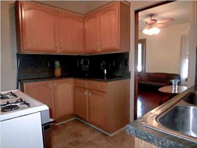 Kitchen with newer cabinets