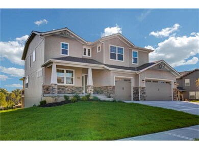 Large front yard with beautiful green space