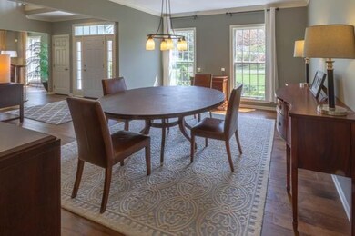 Formal dining room to left of front entranceway.