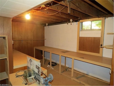 Basement workroom, that could be converted into an