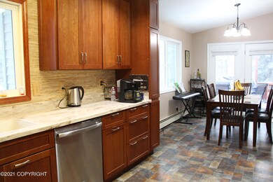 Kitchen to dining