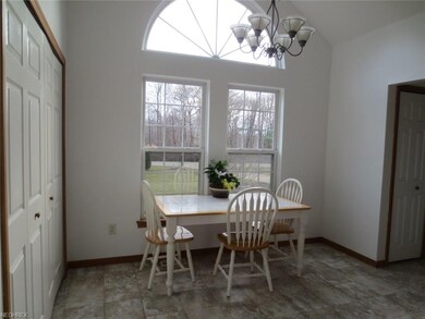 Dinette area in kitchen