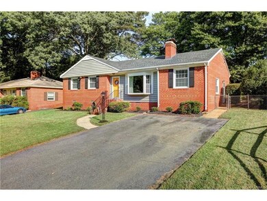 Paved driveway and low maintenance yard.