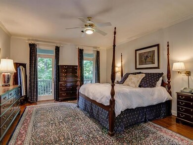 Master suite opens to private porch