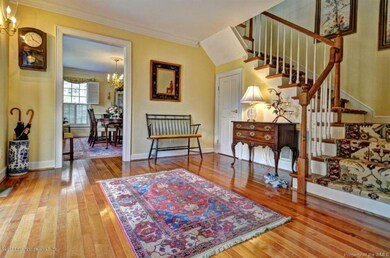 Foyer with View to Dining Room