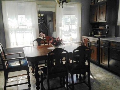 Dining room off the kitchen.