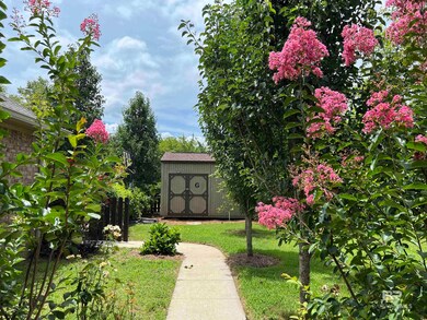 yard/courtyard in Spring