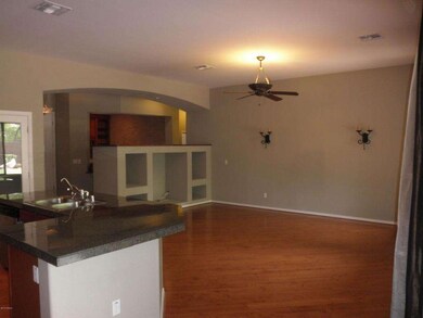 View of Great Room and built-ins fr Kit