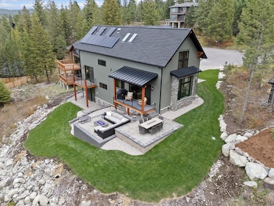 Rear of home - Solar Powered