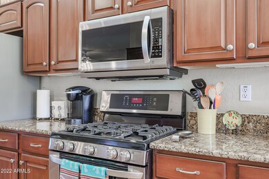 Built-in Microwave and gas range
