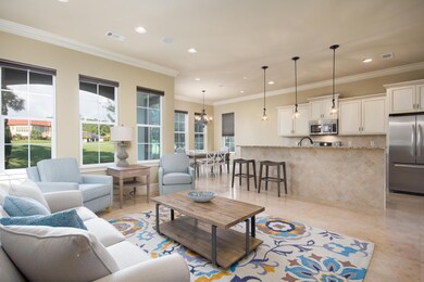 Living Room, Dining Area and Kitchen