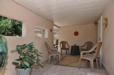 Patio at Entry