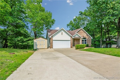 Nice flat driveway with ample parking and even an