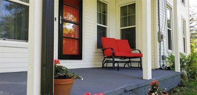 Sitting on this porch will be a delight  - bring y