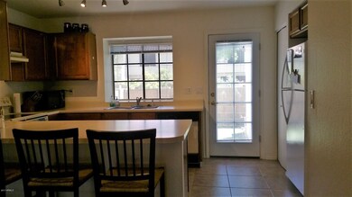 Tiled open Kitchen
