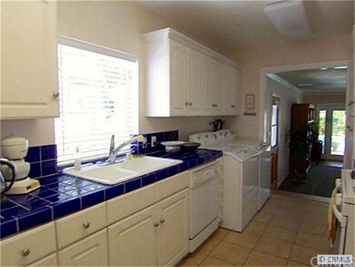 Close up of sink side of Kitchen