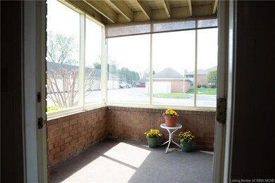 Screened in patio