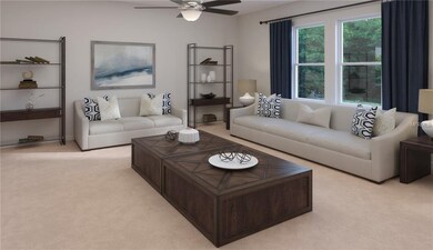 Family Room -  Image of furnished model