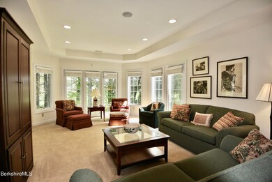 Living room from dining area
