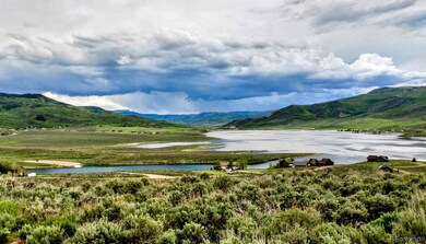 View of Stagecoach reservoir