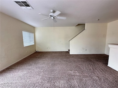 Unfurnished room featuring carpet floors, a ceilin