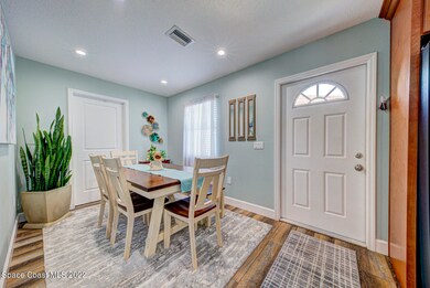 dining room & side entry door