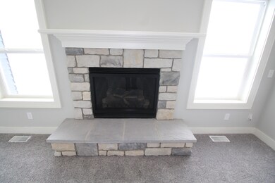 fireplace in great room