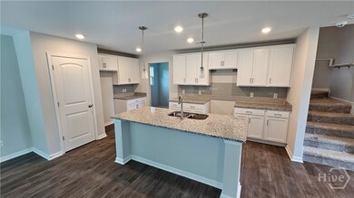 NOT the actual home. Picture is of a finished Bismark II TR plan for reference only.