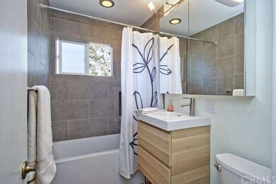 Beautiful bathroom with large soaking tub and show