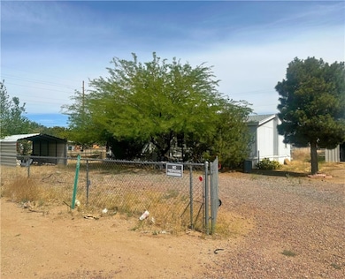 View of yard featuring a detached carport
