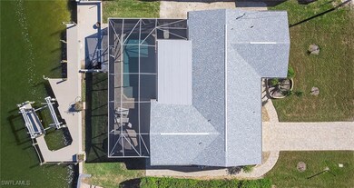 View from above of property