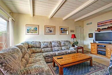Living room in front unit - comfy and clean!