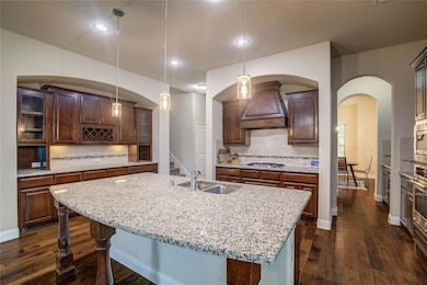 Chef's Kitchen, Custom Dry Bar, Granite Countertops, and LARGE Island!