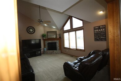 gorgeous pond views from the family room with an a