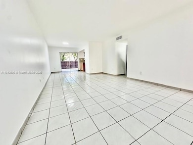 Entry, living & dining area