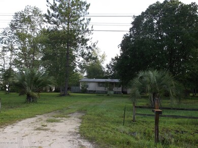 Driveway to property