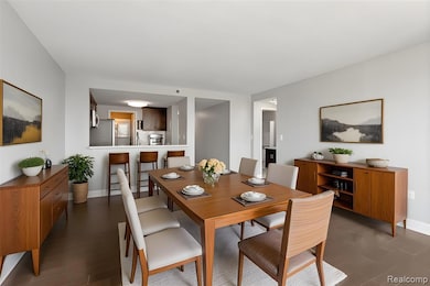 Virtually Staged Dining Room/Breakfast Bar