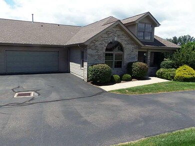 Exterior Front. 2 car garage