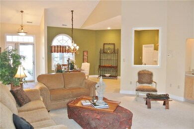 Living area as well as entry