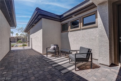 Private gated courtyard